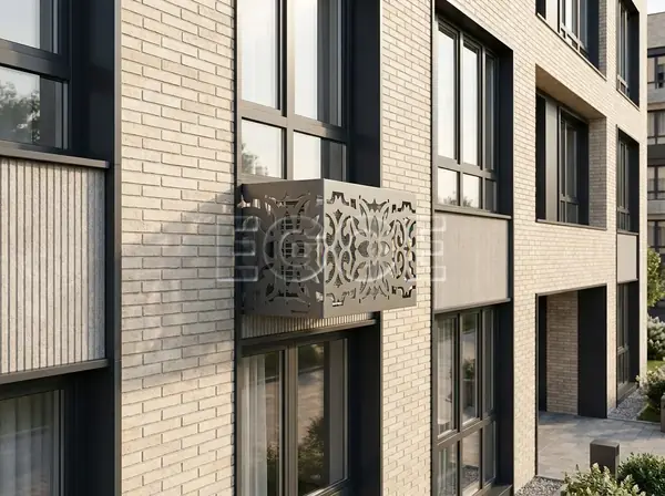 Корзина для кондиционера «Резонанс» — Art Deco, артикул ART09 — на фасаде