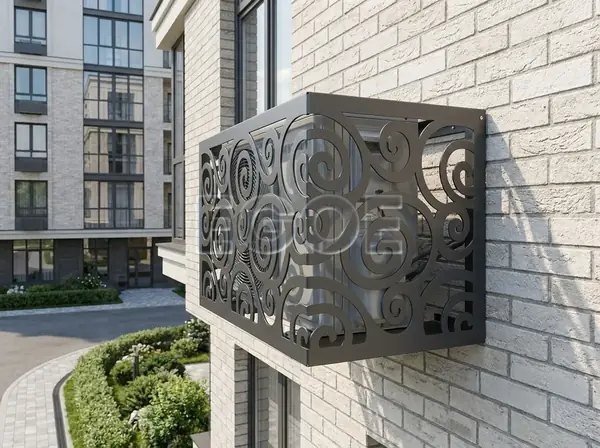 Корзина для кондиционера «Флексибл» — Art Deco, артикул ART10 — на фасаде