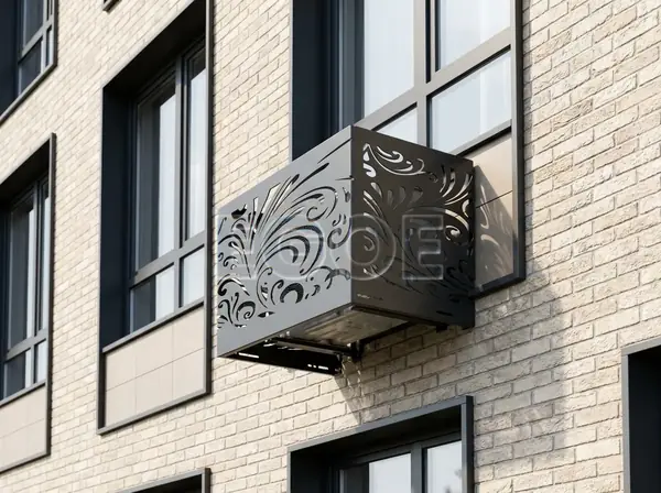Корзина для кондиционера «Ампир 2» — Art Deco, артикул ART18 — на фасаде