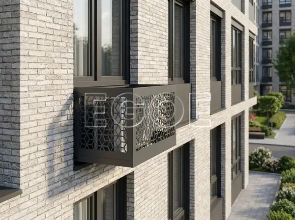 Корзина для кондиционера «Ромб» — Стандарт, артикул STN01 — на фасаде
