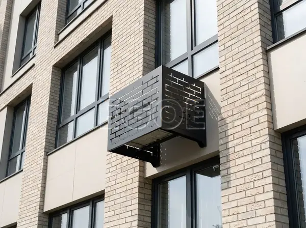 Корзина для кондиционера «Кирпич» — Стандарт, артикул STN05 — на фасаде
